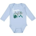 thumbnail image 3 of Inktastic Ovarian Cancer Awareness My Grandma is a Fighter Boys or Girls Long Sleeve Baby Bodysuit, 3 of 5