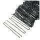 thumbnail image 1 of Horquillas para el cabello: 500 horquillas en forma de U, pinzas para el cabello para peinados recogidos, accesorios para peinar el cabello, negro, 2 pulgadas, 1 of 5