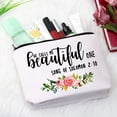 thumbnail image 4 of Bible Makeup Bag Scripture Makeup Bag He Calls Me Beautiful One Cosmetic Bag for Best Friend Sister, 4 of 5