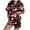 Black-l, variant on Womens Valentines Day Pajama Set 2 Piece Heart Embroidery Short Sleeve Button Up Sleepwear Women's Fashion Daily Loungewear ( Red-a Size: S )