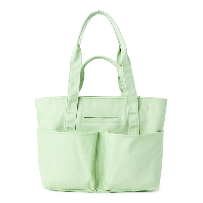 Dagne Dover Vida Large Organic Cotton Canvas Tote In Natural