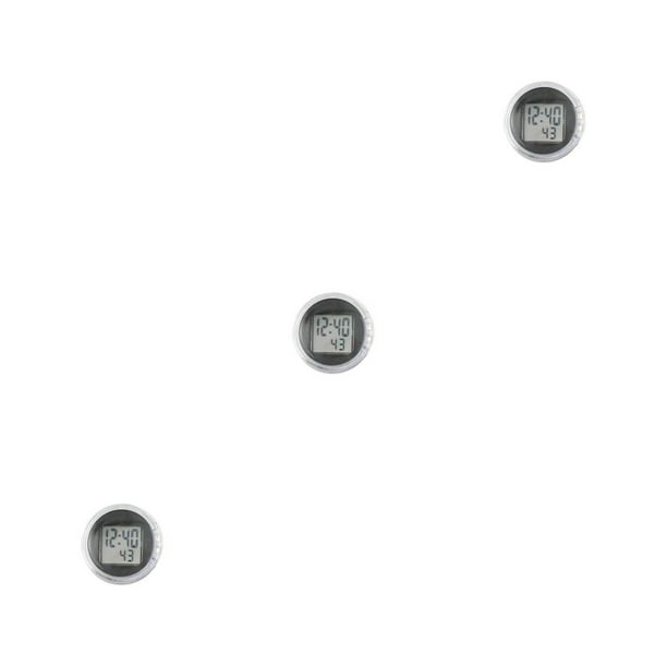 Kenally Reloj para salpicadero, tamaño compacto, accesorios para ciclismo, componente electrónico, reloj adhesivo, accesorios para Type4 NO4