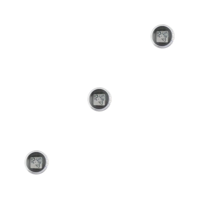 Kenally Reloj de salpicadero, accesorios de ciclismo ABS, suministros multiusos de precisión para coche, reloj adhesivo resistente al agua, temporizador Type4 NO4 Kenally CBP582629