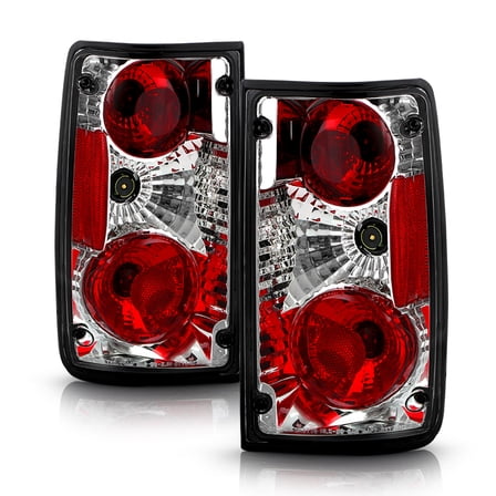 For 1989-1995 Toyota Pickup Truck Clear Tail Lights Lamps Left Right Aftermarket