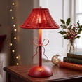 thumbnail image 6 of Boho Rattan Table Lamp, Wicker Night Light, LED Rechargeable Touch Control Reading Lights, Living Room Bedroom Office Lighting Home Decor, 6 of 6
