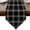 Black, variant on Black Checkered Table Runner Linen Burlap Table Runner 120 Inches Long Farmhouse Buffalo Plaid Modern Dresser Scarves for Kitchen Island Coffee Dining Room Party Wedding Holiday Decor 13"x120"