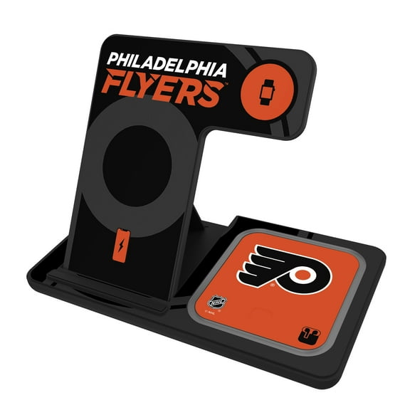 Keyscaper Philadelphia Flyers 3-In-1 Wireless Charger