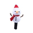 thumbnail image 2 of Funda de madera para palos de golf Colamx con forma de cabeza de animal navideño, 2 of 8