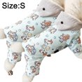 thumbnail image 2 of 2 piezas de ropa gruesa de cuatro patas para mascotas, ropa de otoño e invierno para perros, ropa de algodón para mascotas, ropa bonita de dibujos animados, 2 of 5