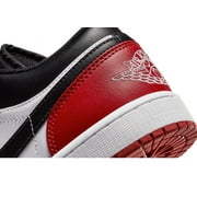 Mens Air Jordan 1 Low White/Black-Varsity Red-White (553558 161) - 11.5