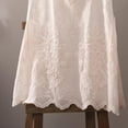 thumbnail image 4 of Embroidered Tops for Women Summer Floral Sleeveless Boho Tops Casual Crew Neck Blouse Loose Tank Tops M-XXL Beige XL(XL), 4 of 5