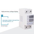 thumbnail image 1 of 220V 40/63A DIN Rail ajustable sobre el dispositivo de protección bajo voltaje sobre el límite de protección de corriente Voltímetro de amperímetro, 1 of 7