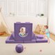thumbnail image 5 of Yeshouse Sofá infantil modular de 12 piezas, sofá de juego plegable con pelotas y túnel, convertible y de espuma suave, ideal para sala de juegos, juegos, dormir y creatividad, 5 of 8