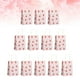 thumbnail image 3 of 15 bolsas de regalo de papel con estampado de fresas, para galletas, dulces, para guardar dulces, para el hogar (estampado de fresa, tamaño pequeño, 15 x 21 x 8 cm), 3 of 8