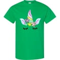 thumbnail image 3 of Inktastic Unicorn Face T-Shirt, 3 of 5
