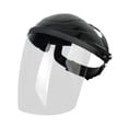 thumbnail image 3 of Engranaje de protección del casco de soldadura, visible, resistente al calor, protector de la máscara de soldadura montada en la cabeza para cortar Top negro transparente, 3 of 8