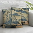 thumbnail image 3 of Chilfamy Decorative Nautical Anchor Sailing Map Throw Pillow Covers,Multi-Size, 3 of 5