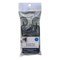 thumbnail image 7 of Mainstays 2 Double Rod Converter Brackets, Black, 7 of 7