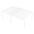 thumbnail image 3 of BESTYASH Retractable White Iron Multi-Function Cabinet Organizer for Kitchen Storage and Space Saving, 3 of 8