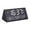 Black, variant on deevoka Digital Alarm Clock Settings Smart Desk Clock for Table Bedroom Desk Black