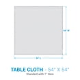 thumbnail image 2 of Park Designs Red Sturbridge Tablecloth 54"L, 2 of 2