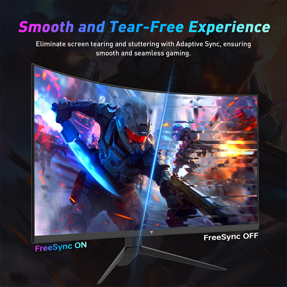 KTC 32" 240Hz Curved Gaming Monitor, 1500R, 1ms photo 2