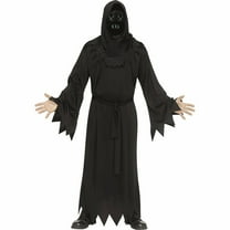 Fun World Adult Electroluminescent Mask Phantom Costume - Size One Size Fits Most - Black