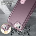 thumbnail image 6 of for iPhone SE 2020 Case,for iPhone 2022 Case,for iPhone 8/7/6S/6 Case with Kickstand,Slim Fit Heavy Duty Protection Shockproof Anti-Scratch Protective Sturdy Hard Case,Purple/Pink, 6 of 18