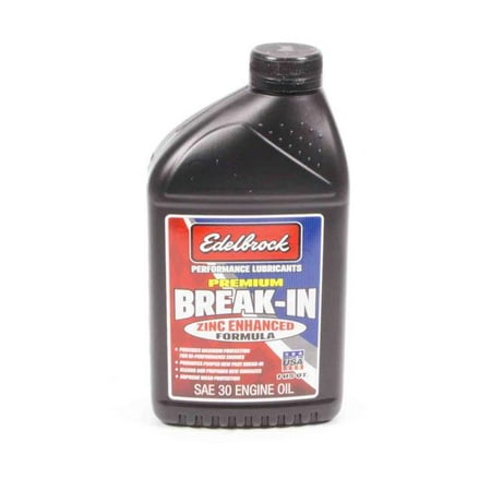 UPC 085347010707 product image for Edelbrock 1070 1 qt SAE 30 Break In Oil | upcitemdb.com