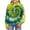 E-769Yellow, variant on FAOWME Big Girls Boys Hoodies With Pocket Long Sleeved Tie Dye Printed Drawstring Fashion Comfortable Loose Fit Sweatshirts For Daily Wear Blue 2-3 Years