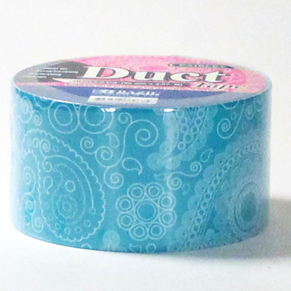 BAZIC Printed Duct Tape Paisley Pattern 1.88 X 5 Yards, 24-Pack 