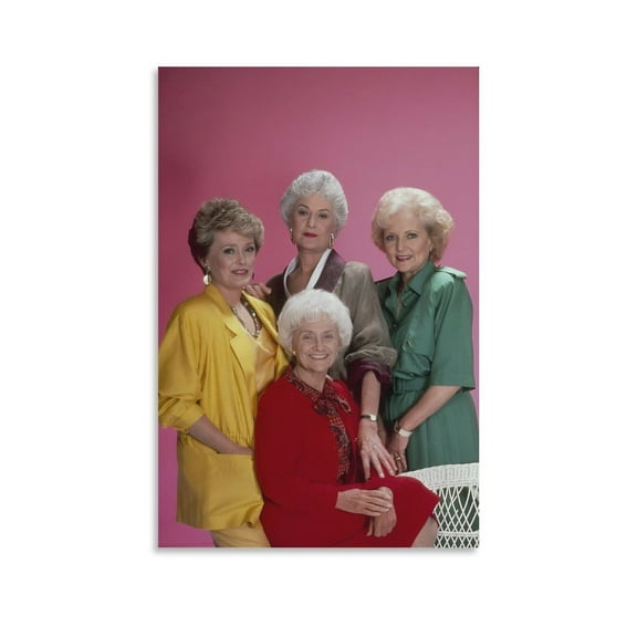 The Golden Girls Poster(6) Canvas Wall Art Prints Poster Gifts Photo Picture Painting Posters Room Decor Home Decorative 16x24inch(40x60cm)