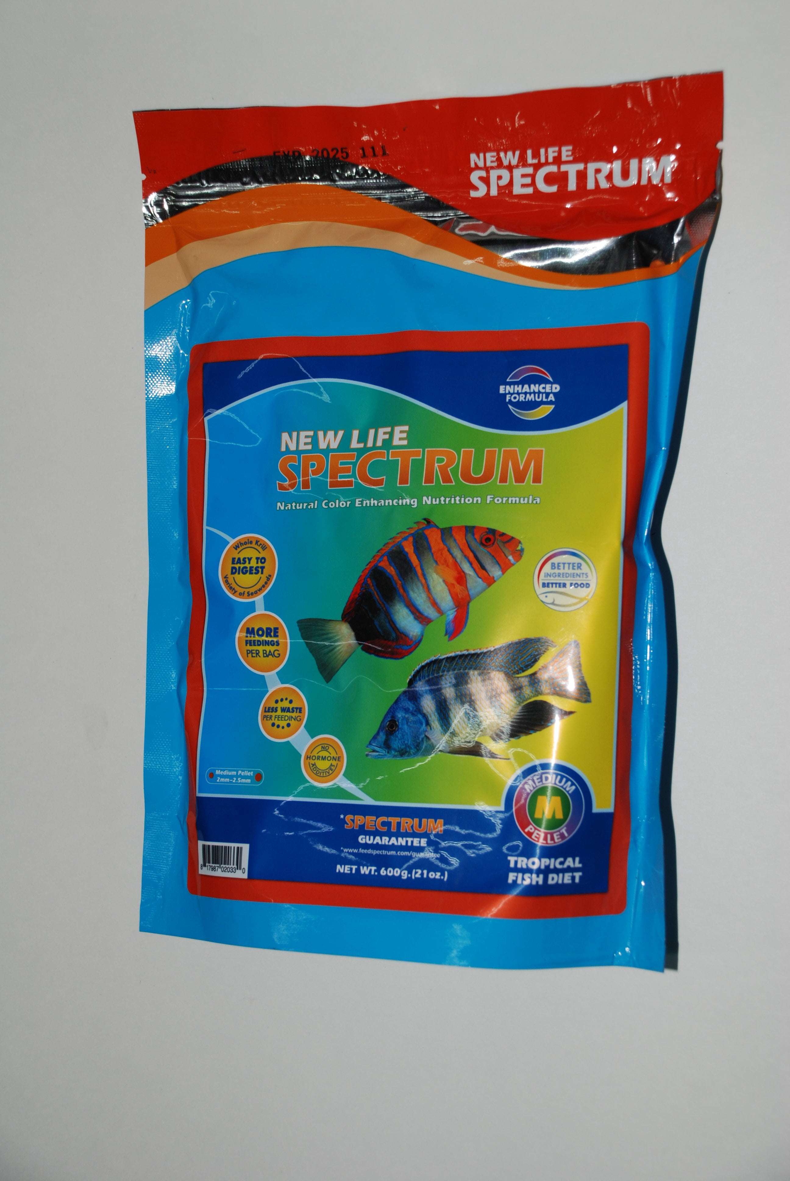 New Life Spectrum Naturox Medium Fish Formula
