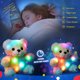 thumbnail image 2 of Oso de peluche LED de peluche con luz colorida y disquete de animal de peluche cerca, 2 of 5