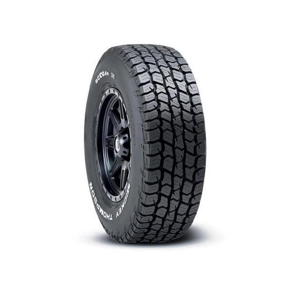 All Terrain Tires Solid White Letters