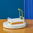 thumbnail image 2 of Oleegame 1PC Shower Soap Dish With Hook Punch Free Kitchen Multi Function Sink Storage Rack Washbasin Rag Rack Basket Rack, 2 of 5