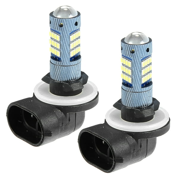 Unique Bargains 881 Bombillas para luces antiniebla de alta potencia 62 chips 2016 Lámpara LED para automóvil impermeable (juego de 2)
