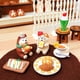 thumbnail image 4 of Miniatura japonesa de comestibles para el hogar, muñecas de cafetería tostadas, accesorios de exhibición de tienda de postres y pasteles, decoración de resina, modelo de decoración DIY, 4 of 4