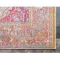 thumbnail image 6 of Unique Loom Medici Collection Area Rug - La Rambla (2' 7" x 10' Runner Light Blue/Beige), 6 of 7