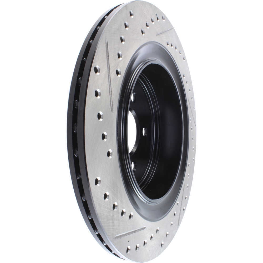 StopTech 09 Infiniti FX50 SportStop Slotted & Drilled Rear Left Rotor Fits select: 2014-2015 INFINITI Q50 BASE/PREMIUM/SPORT, 2018 INFINITI Q50 LUXE/SPORT