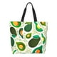 thumbnail image 1 of Disketp Green Avocado Bolsa Tote Estampada para Mujer, Bolso de Hombro y de Mano para Compras y Viajes, 1 of 8