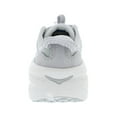 thumbnail image 3 of HOKA Bondi B3LS Unisex Shoes Size 7.5, Color: White/Grey, 3 of 5