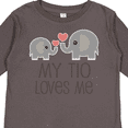 thumbnail image 4 of Inktastic My Tio Loves Me Childs Boys or Girls Long Sleeve Toddler T-Shirt, 4 of 5