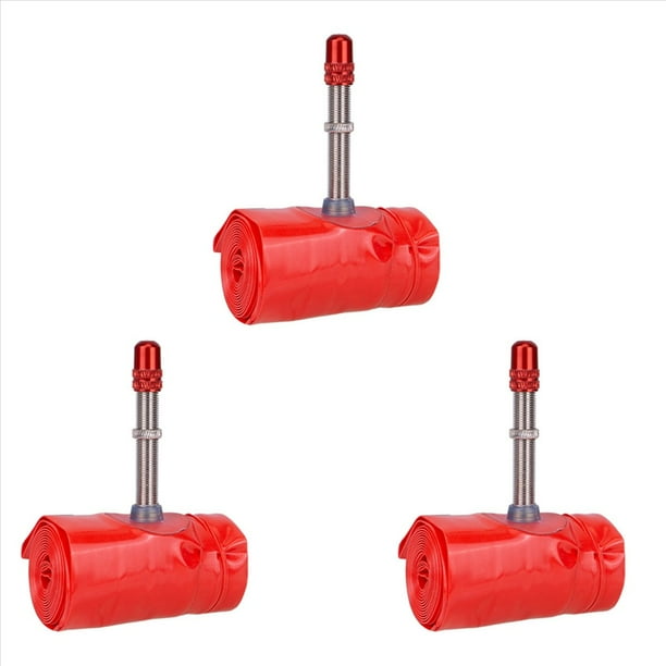 3X Cámara de Aire de TPU para Bicicleta, Súper Ligera, 20x1,9/2,6 SV, 48MM, Cubierta para Bicicleta