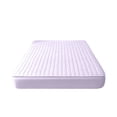 thumbnail image 2 of Ice Silk Summer Mattress Protector - Quilted Waterproof Bed Cover Set, Comfortable Nylon Spandex Topper for All Mattresses, Purple, JKODE, 2 of 6