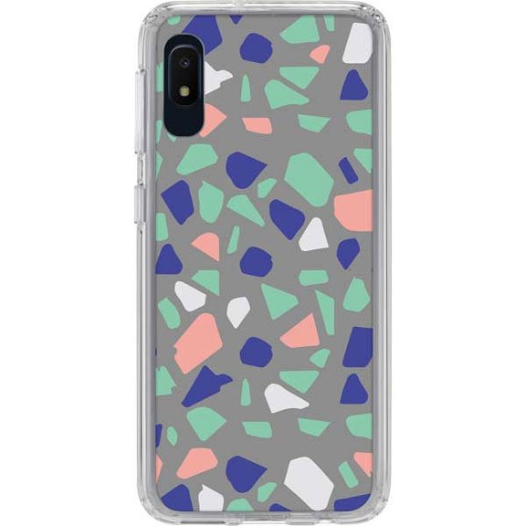 Skinit Polka Dots Cement Terrazzo Galaxy A10e Clear Case