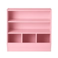 thumbnail image 4 of Your Zone Kids Bin Storage and Two Shelf Bookcase, Blush Rose, 4 of 8