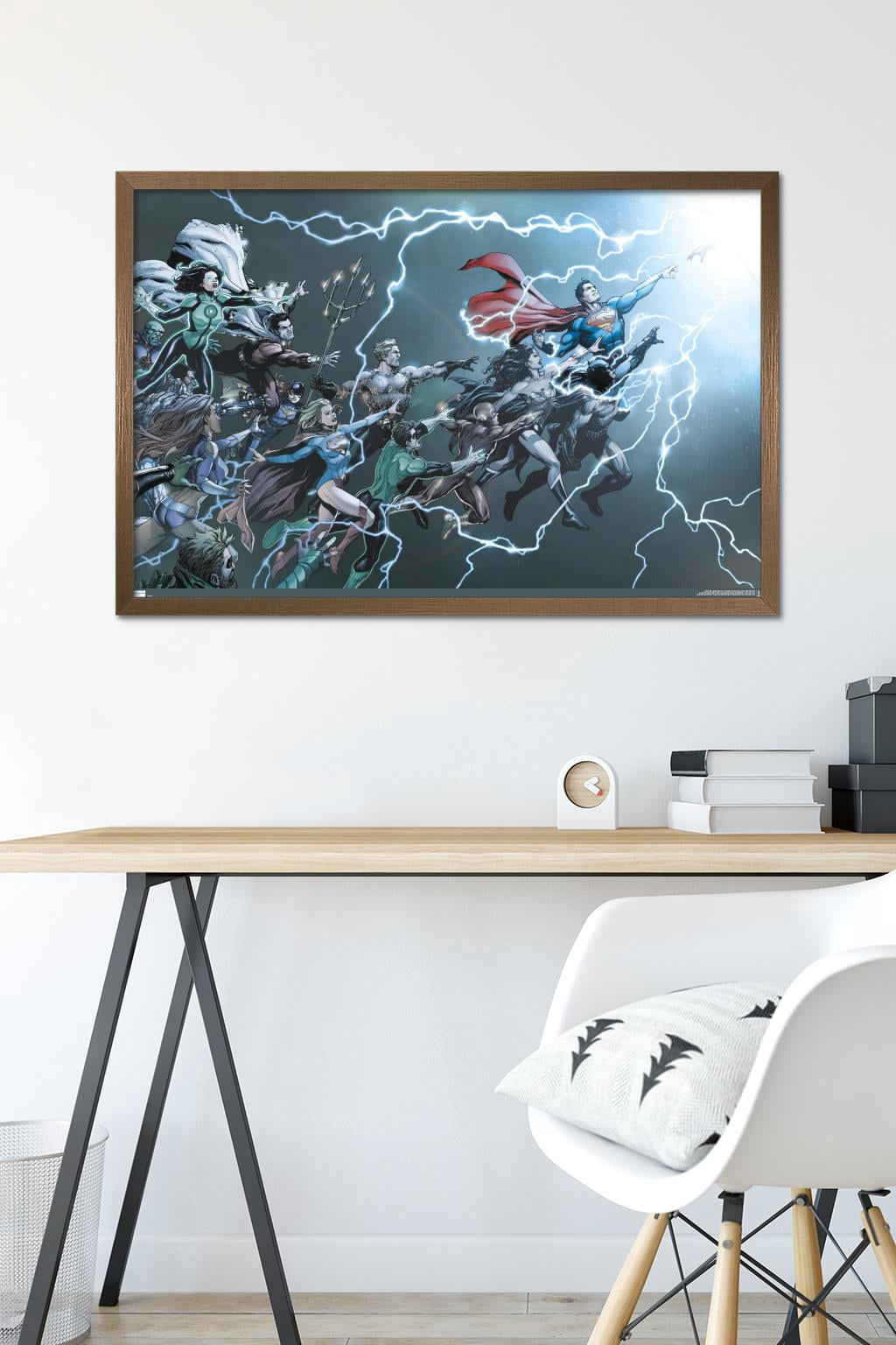 DC Comics - Justice League - Rebirth #1 Wall Poster, 22.375" x 34" Framed