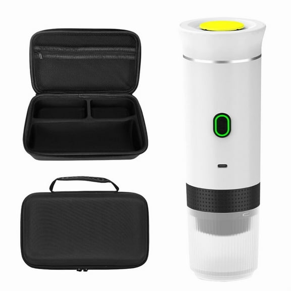 Portable Electric Espresso Machine with Travel Bag Portable Coffee Maker for Travel Self-Heating Car Espresso Maker E