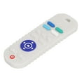 thumbnail image 4 of Juguetes de dentición con control remoto de silicona, suaves, con simulación de TV, para bebés, mordedores masticables con control remoto para niños y niñas, color beige, 4 of 14